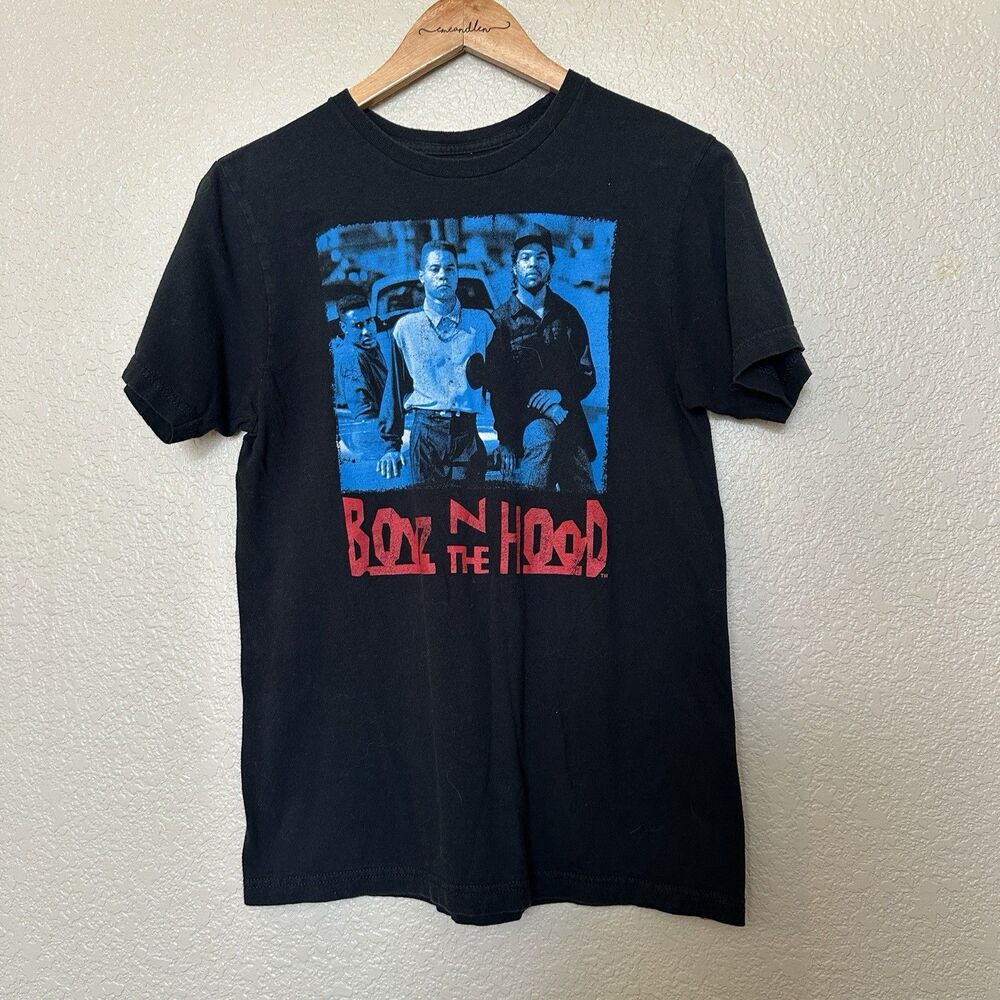 BOYZ N THE HOOD Ice Cube T-Shirt‎ Med Hip Hop Gangsta Rap Movie NWA LA 90s RETRO